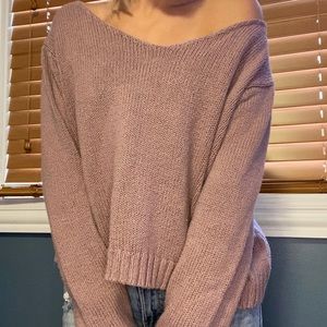 Light pink AE sweater